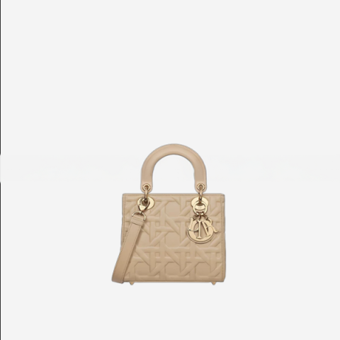 디올 Lady Dior 스몰 백 베이지