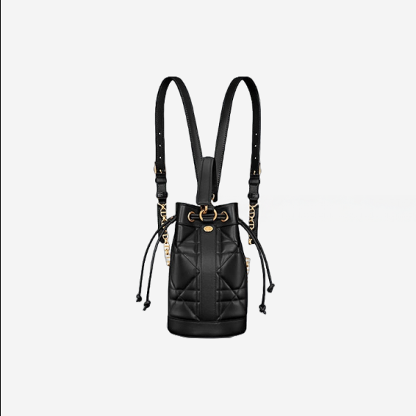 디올 Dior 블랙 서플 맥시까나쥬 스몰 백팩