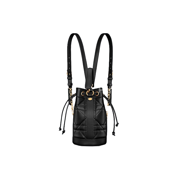 디올 Dior 블랙 서플 맥시까나쥬 스몰 백팩