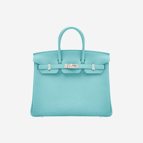 (W) 에르메스 버킨 25 Atoll macaron (Epsom)