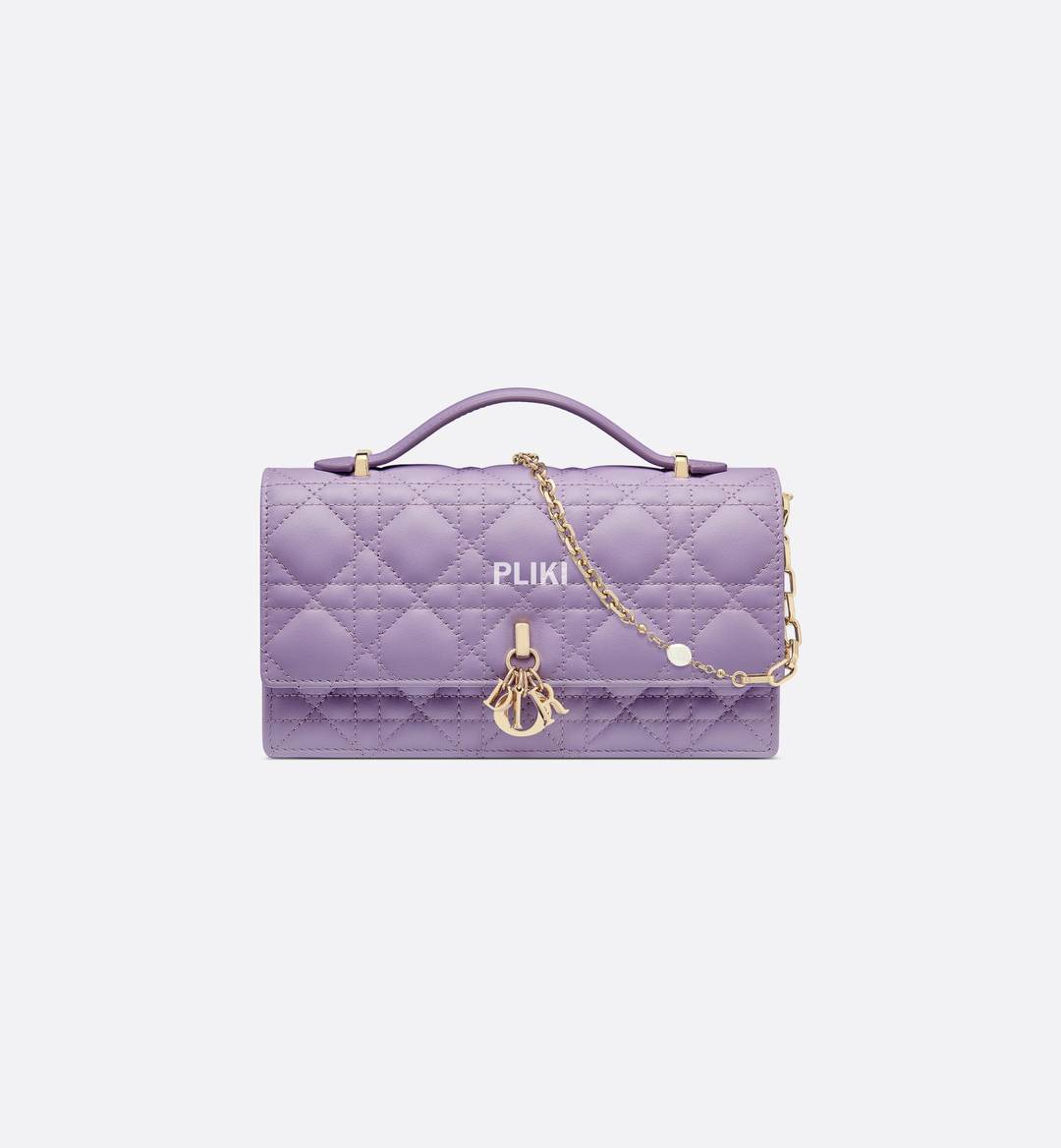 디올 라일락 까나쥬 램스킨 My Dior 미니 백 퍼플