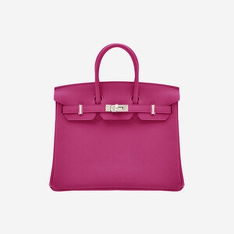 (W) 에르메스 버킨 25 Rose pourpre (Togo)