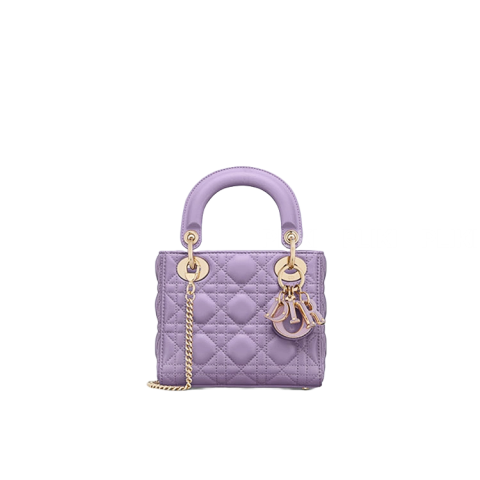 디올 레이디 Dior 라일락 미니 백
