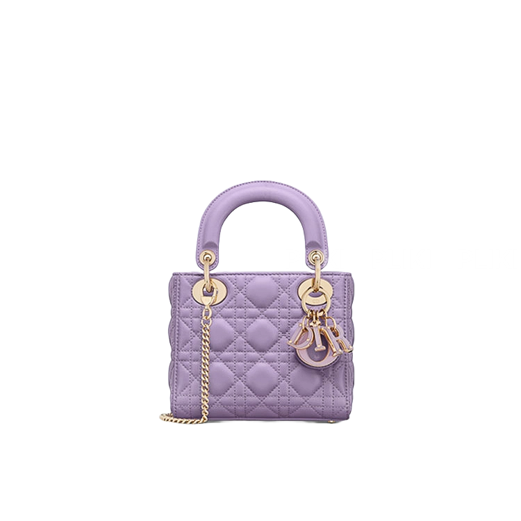 디올 레이디 Dior 라일락 미니 백