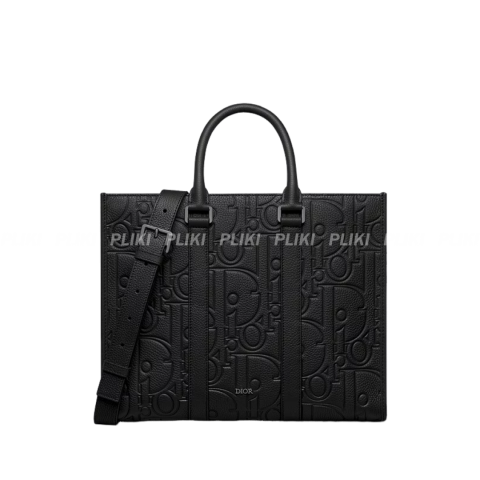 디올 East-West 미디엄 토트백 블랙 Dior Gravity