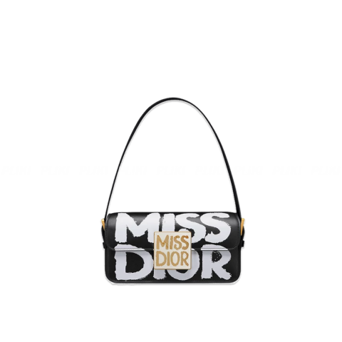 디올 Miss Dior 플랩백 블랙