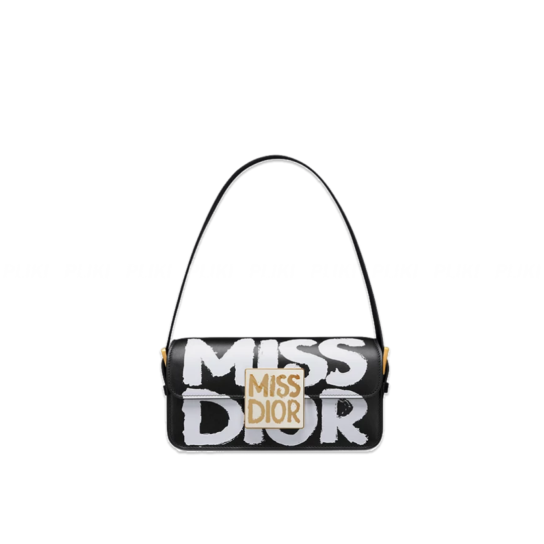 디올 Miss Dior 플랩백 블랙